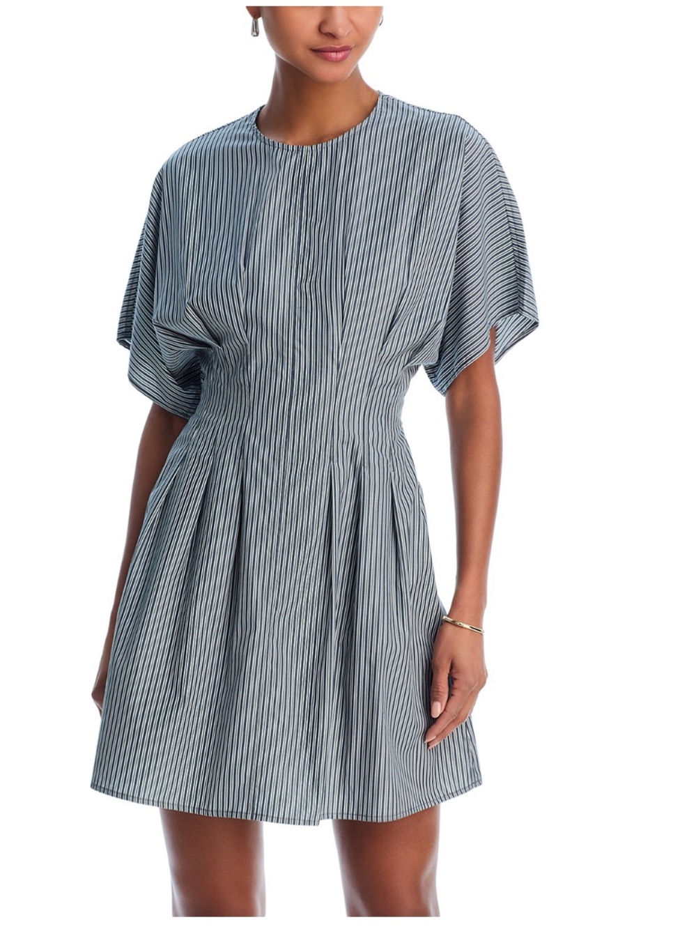 Rag and bone Maddie stripe poplin dress